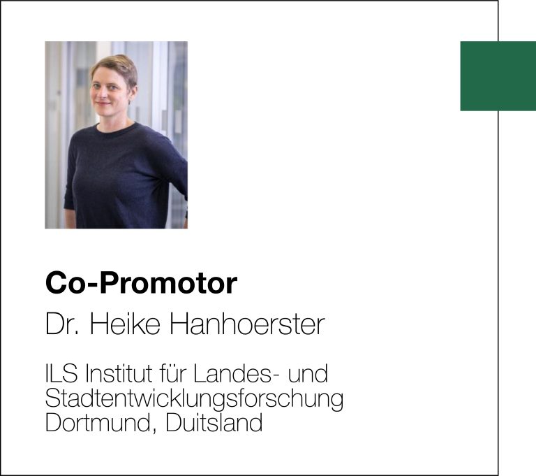 Heike Hanhoerster ILS Institut fur Landes- und Stadtentwicklungsforschung, Dortmund, Duitsland