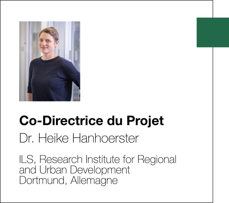 Heike Hanhoerster LS, Research Institute for Regional and Urban Development, Dortmund, Allemagne